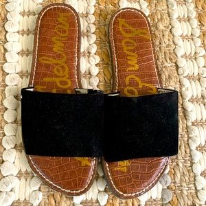 Sam Edelman Size 8 Black Velvet